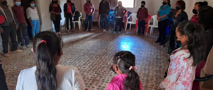 Comité Indígena Lenca de Santa Elena, La Paz, recibe taller de Equidad de género e inclusión social